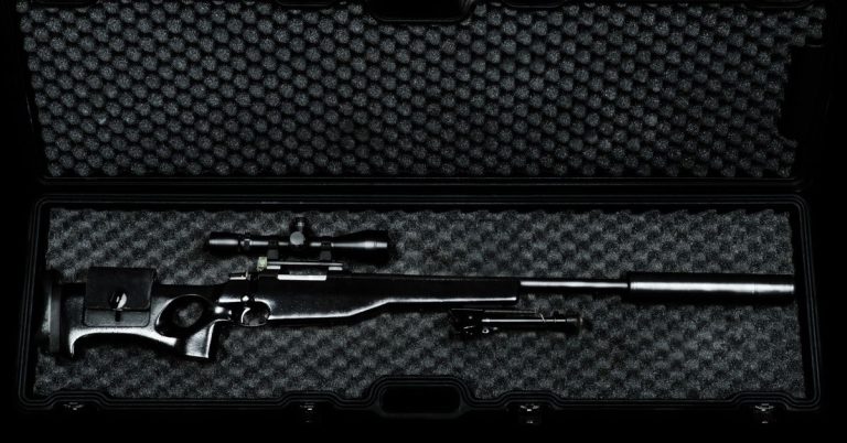 Under Bed Gun Safe for Rifles